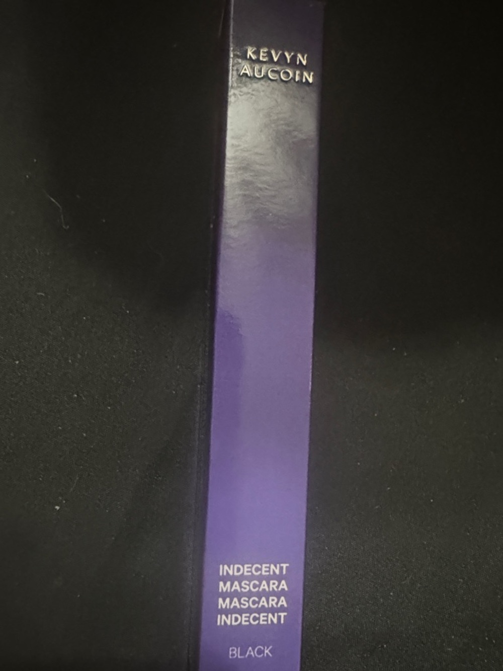 Kevyn Aucoin Mascara - Purple with Gold Text